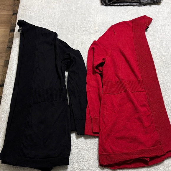 NWOT 2 Pure Merino Wool Cardigans - Picture 1 of 5